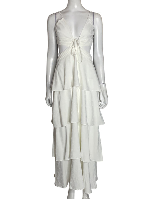 Vestido Line and Dot Capas Vuelos-Talla S