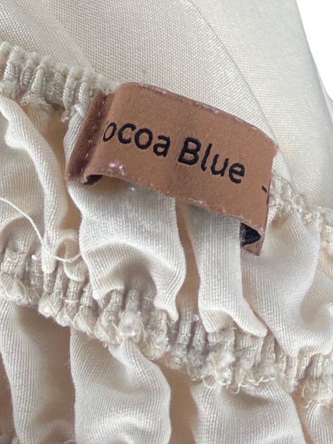 Vestido Cocoa Blue Maxi Beige - Talla M
