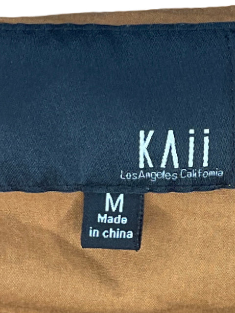 Blusa Kaii Sin Manga Lazo Marron-Talla M