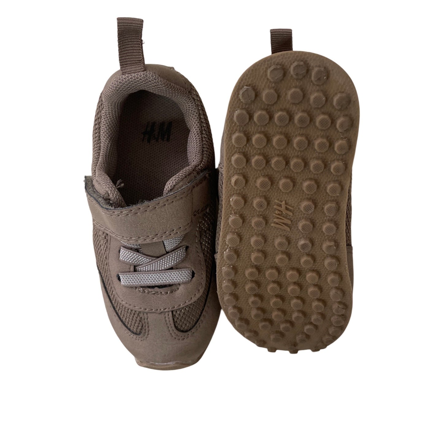 Zapatillas H&M Velcro Beige-Talla-20-21