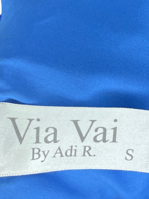 Vestido Via Vai Estampado Azul-Talla S
