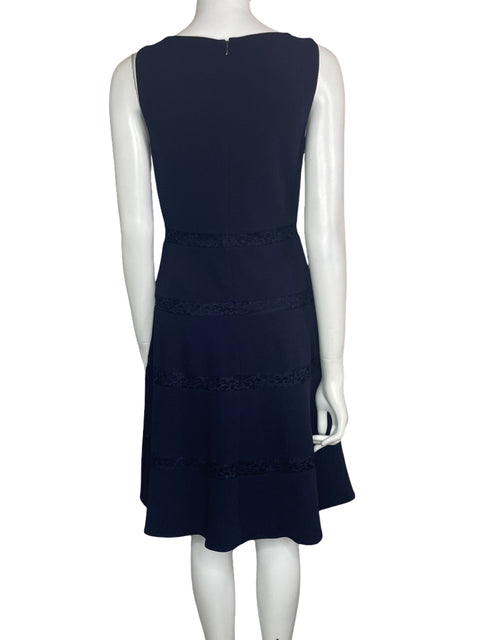 Vestido Lauren Ralph Fluido Azul-Talla S