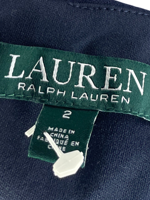Vestido Lauren Ralph Fluido Azul-Talla S
