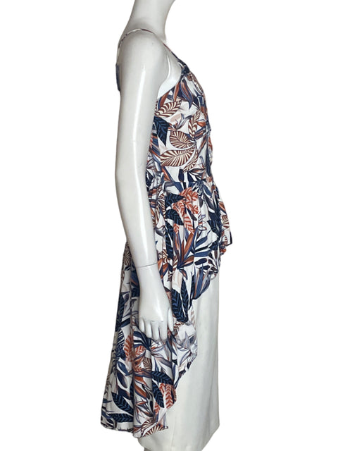 Blusa Bonage Estampado Asimetrico-Talla S