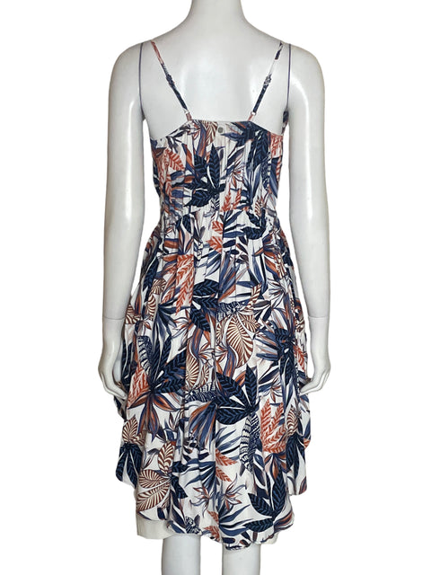 Blusa Bonage Estampado Asimetrico-Talla S