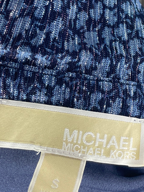 Vestido Michael Kors Largo Azul-Talla S