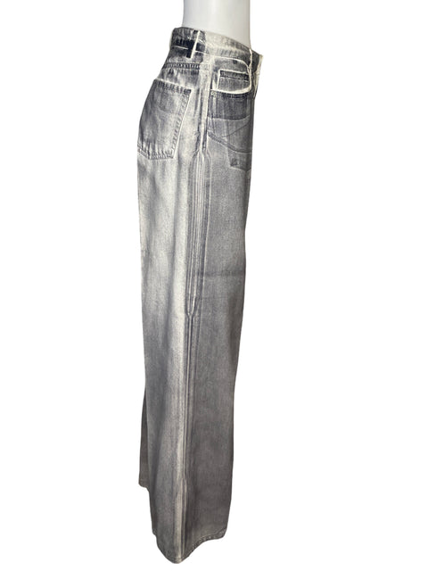 Pantalón Zara Vaqueros Negro - Talla 4