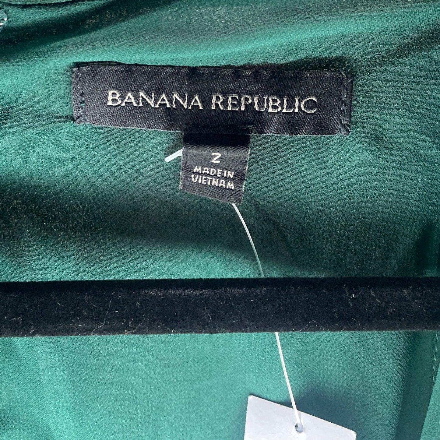 Vestido Banana Republic Suelto Verde-Talla 2