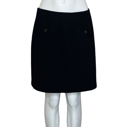 Falda Jones Botones en Bolsillos Negro-Talla-M