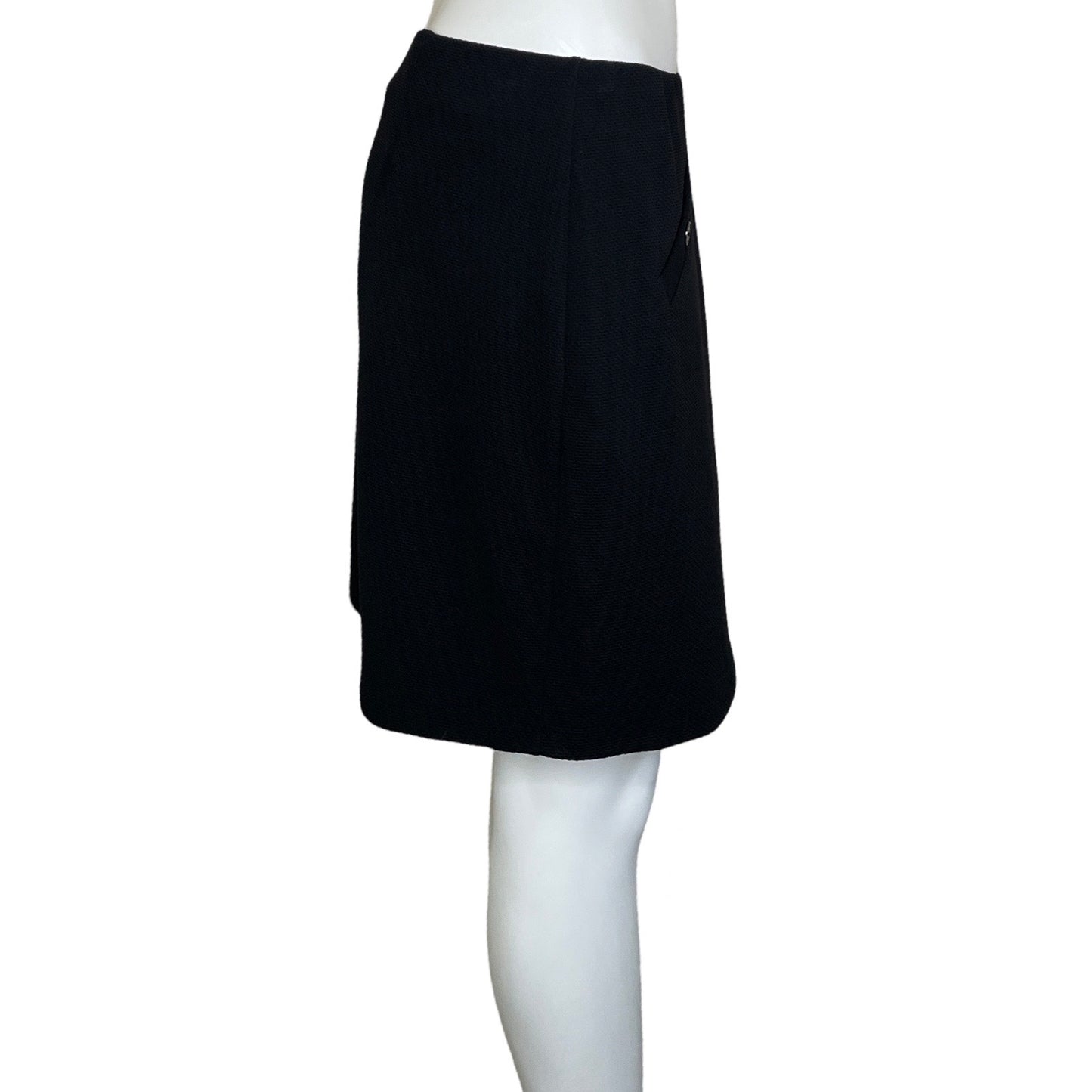 Falda Jones Botones en Bolsillos Negro-Talla-M