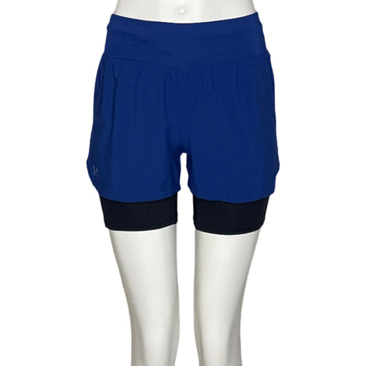 Short Under Armour Corto Azul - Talla XS