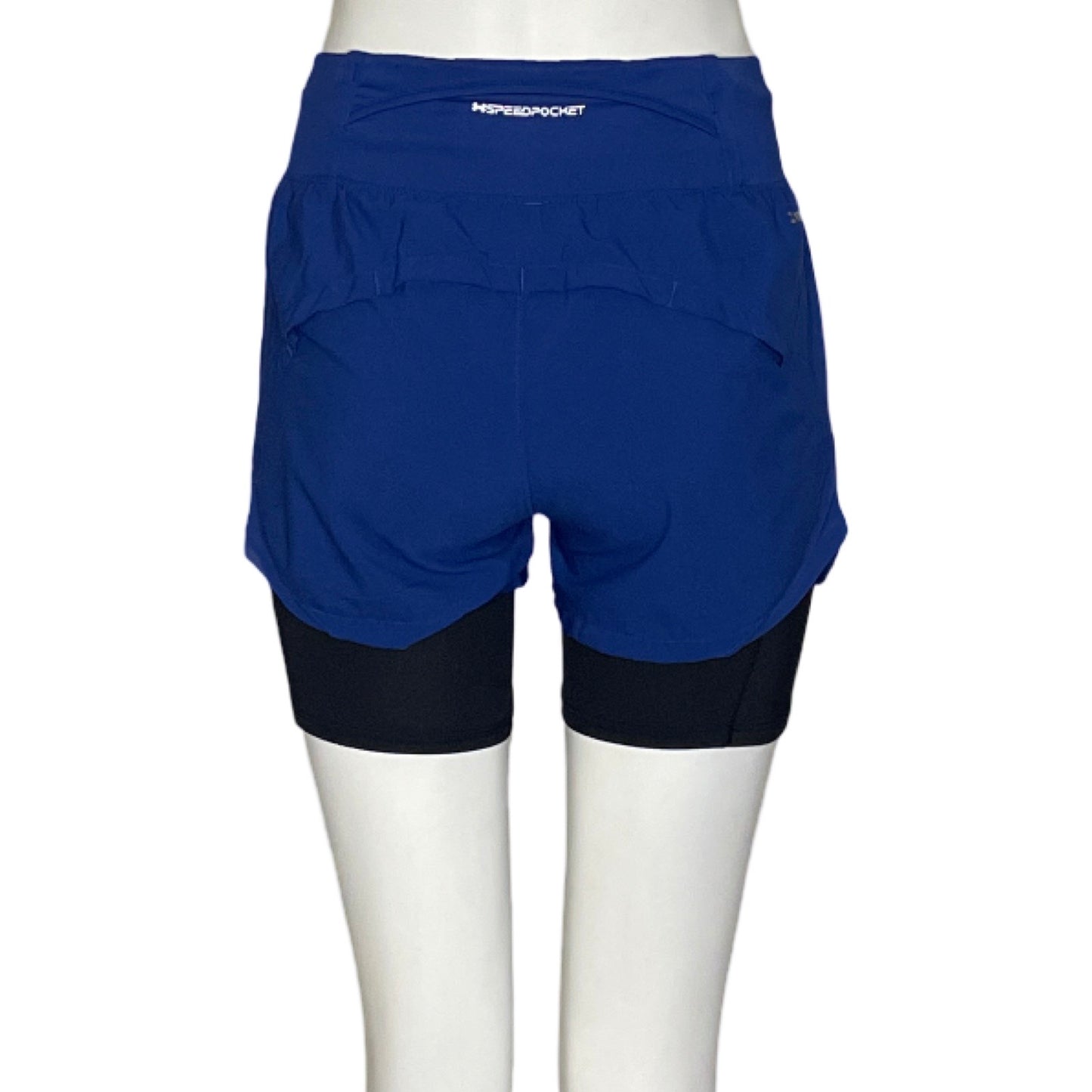 Short Under Armour Corto Azul - Talla XS