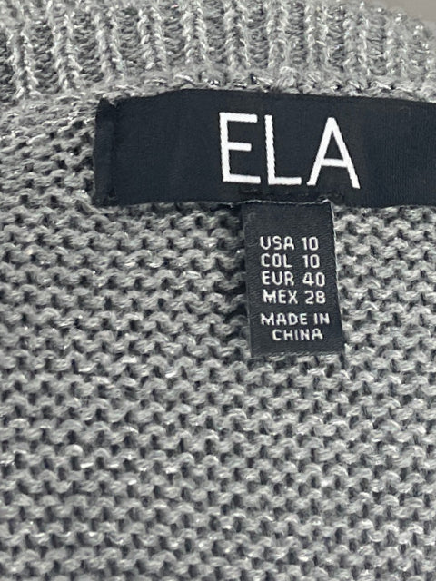 Sueter Ela Punto Gris-Talla S