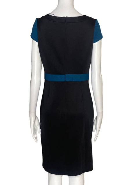 Vestido Sangria Texturizado Negro - Talla 4