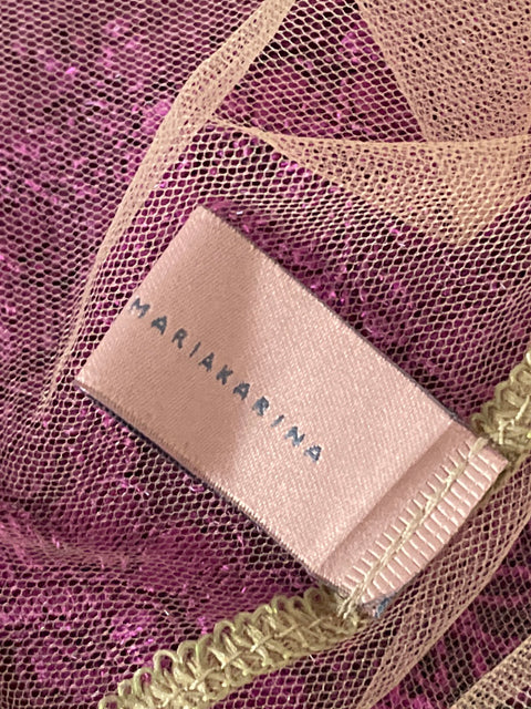 Set MariaKarina Body+Maxi Falda Rosado-Talla S