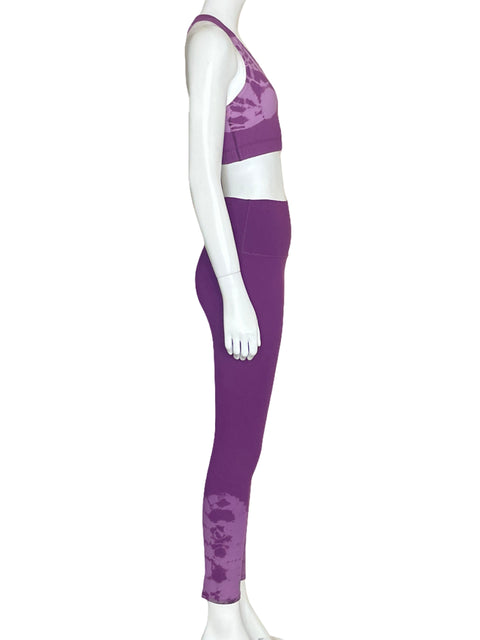 Set Electric&Rose Tie Dye Violeta-Talla M