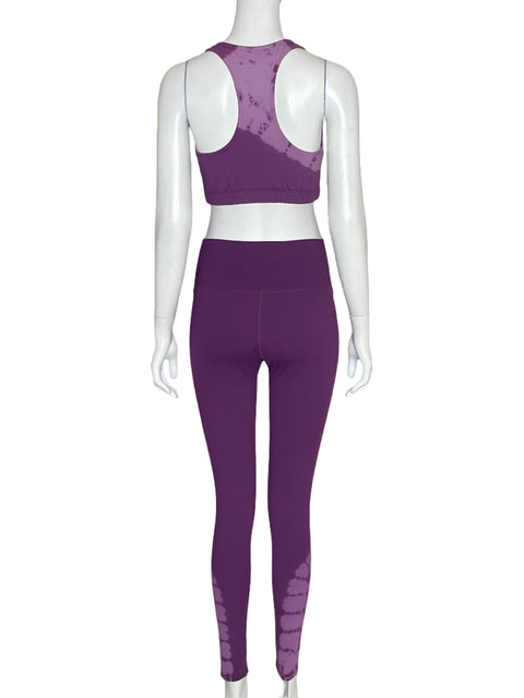 Set Electric&Rose Tie Dye Violeta-Talla M