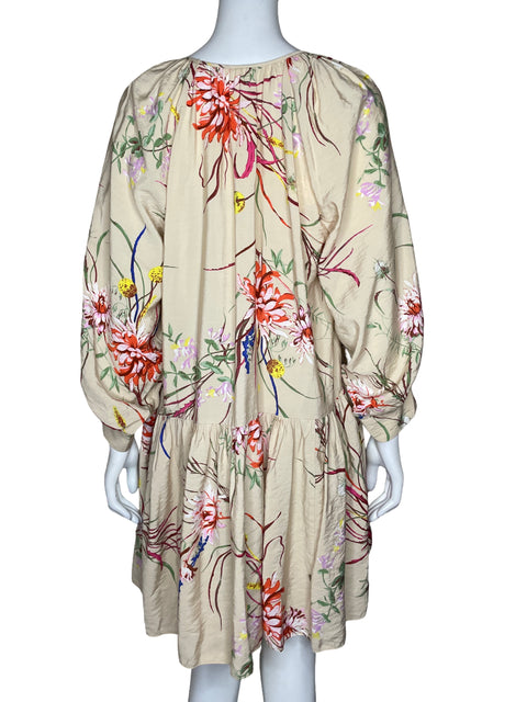 Vestido Tesoro TPS Floral Mini Beige-Talla XS