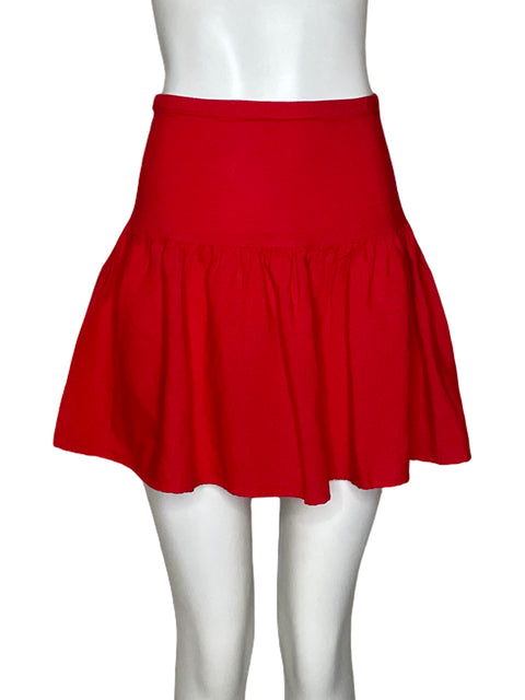 Falda Tesoro TPS Mini Fluida Naranja-Talla 2