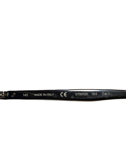 * Gafas Cartier CT0012S Solar Negro-Talla U