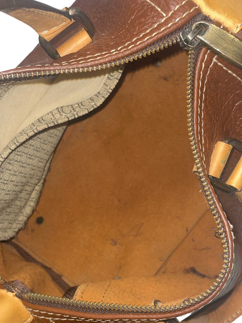 * Cartera Carolina Herrera Boston Marrón-Talla M