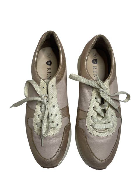 Calzado Renato Plataforma Beige - Talla 38