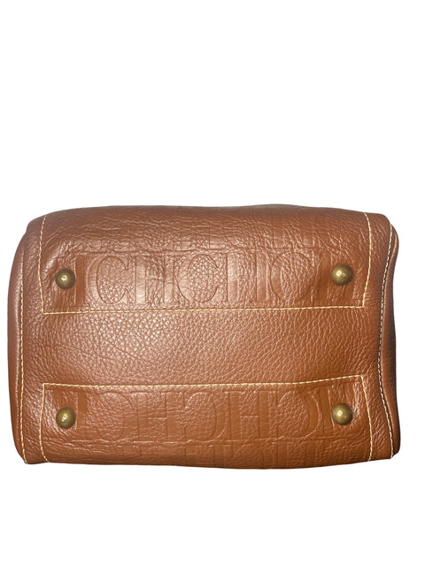 * Cartera Carolina Herrera Boston Marrón-Talla M