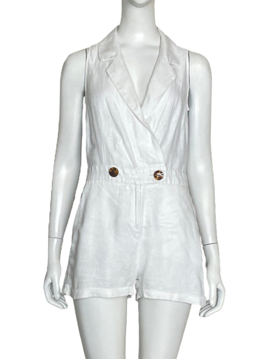 Romper Studio F Botones Blanco-Talla 2