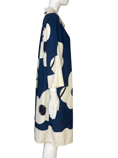 Vestido Tesoro TPS Flor Azul - Talla L