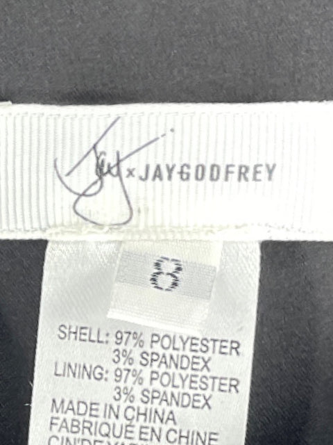 Vestido Jay x Jaygodfrey Sin Mangas Negro-Talla 8