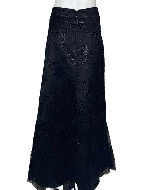 Falda Tesoro TPS Encaje Negro-Talla 18