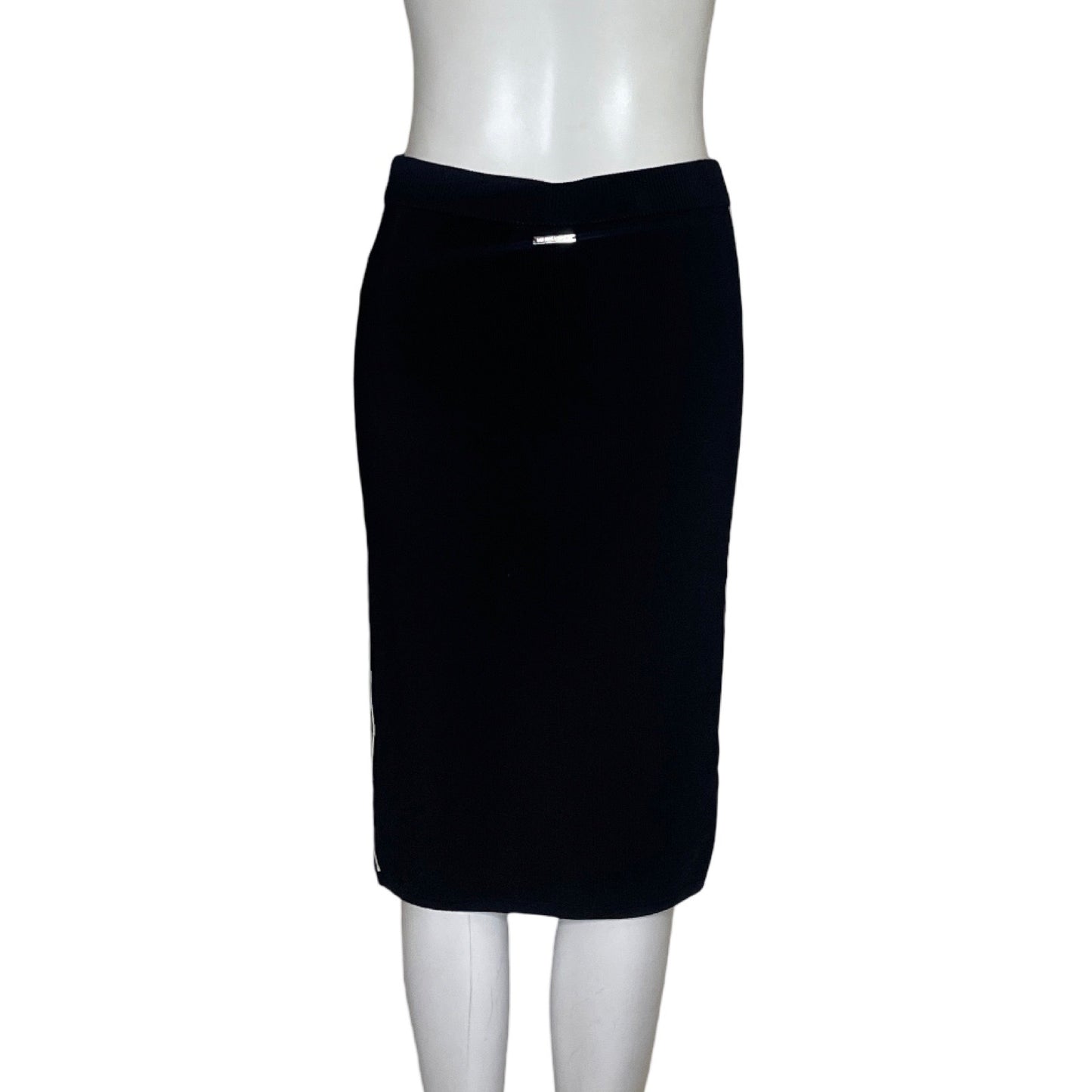 Falda Michael Kors Logo Costado Negro-Talla S