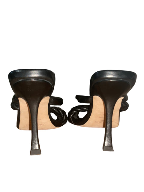 * Calzado Jimmy Choo Sttrap Negro-Talla 7