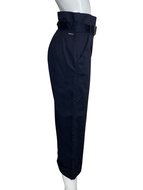 Pantalón Studio F Capri Azul-Talla 10