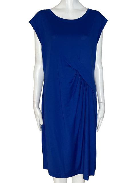 Vestido Nautica Drapeado Azul-Talla XL