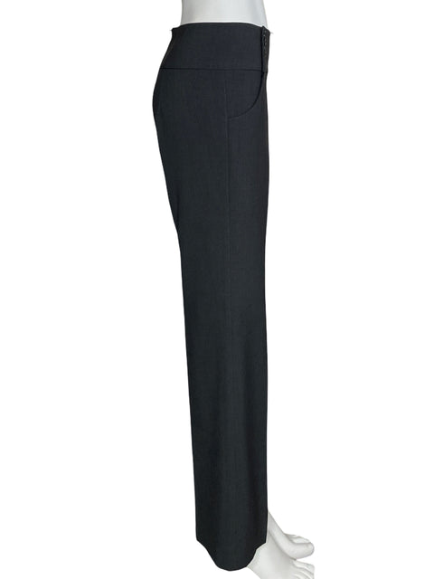 Pantalón In Moda High Rise Botones Gris-Talla 5/6