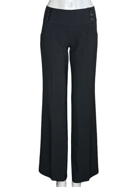 Pantalón In Moda High Rise Botones Gris-Talla 5/6