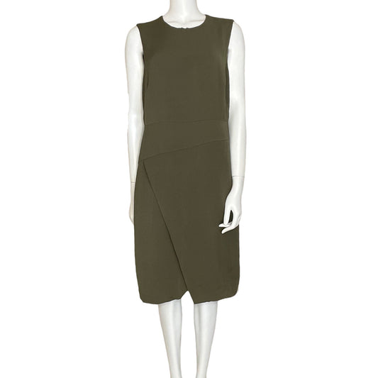 Vestido Ann Taylor Midi Verde-Talla 14