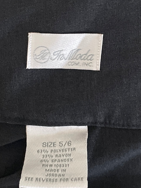 Pantalón In Moda High Rise Botones Gris-Talla 5/6