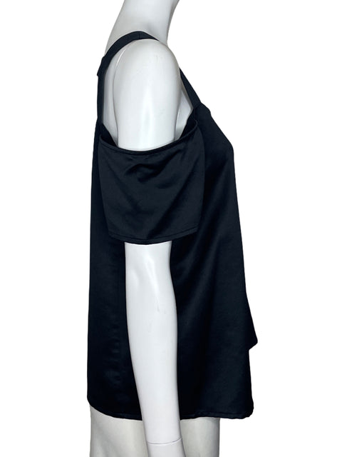 Blusa Collective Concepts Tiras Negro-Talla S