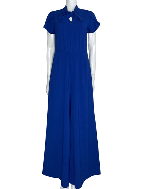 Mono The Moon Manga Corta Lazo Azul-Talla S