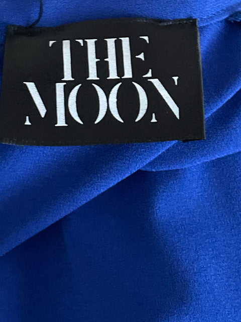Mono The Moon Manga Corta Lazo Azul-Talla S