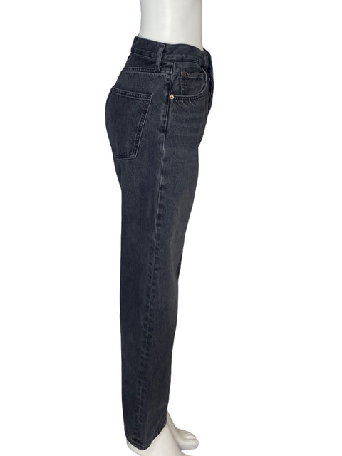 Pantalón Agolde Vaquero Botones Negro - Talla 26