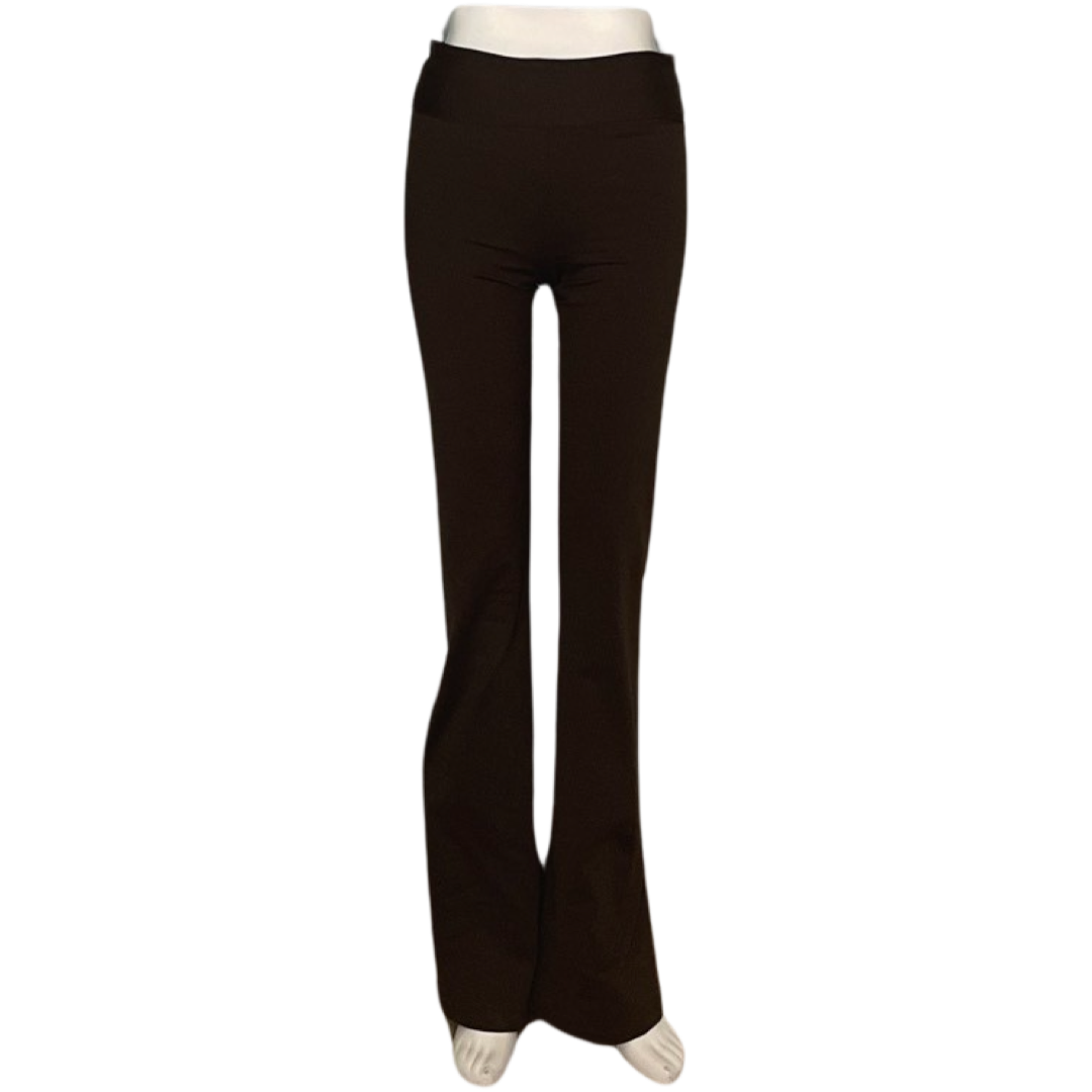 Pantalón HyH Leggins Talle Alto Marrón-Talla M