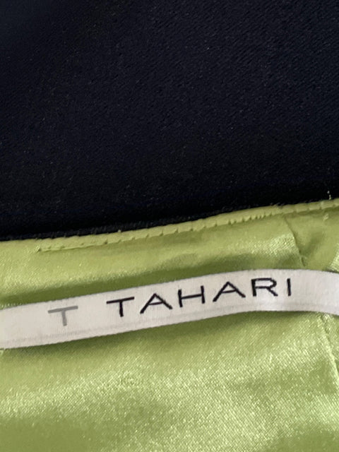 Set T Tahari Falda+Blazer Azul-Talla S