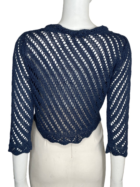 Bolero Studio F De Punto Azul-Talla U