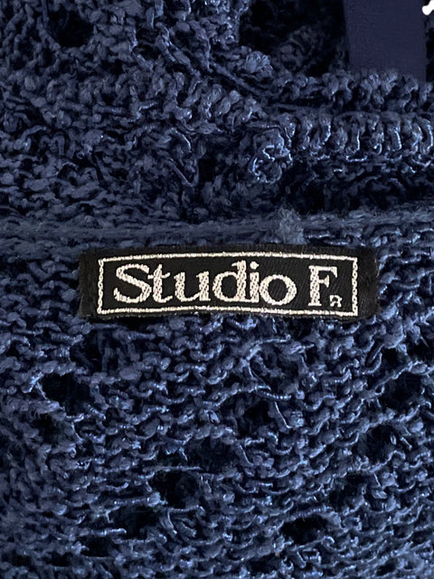 Bolero Studio F De Punto Azul-Talla U