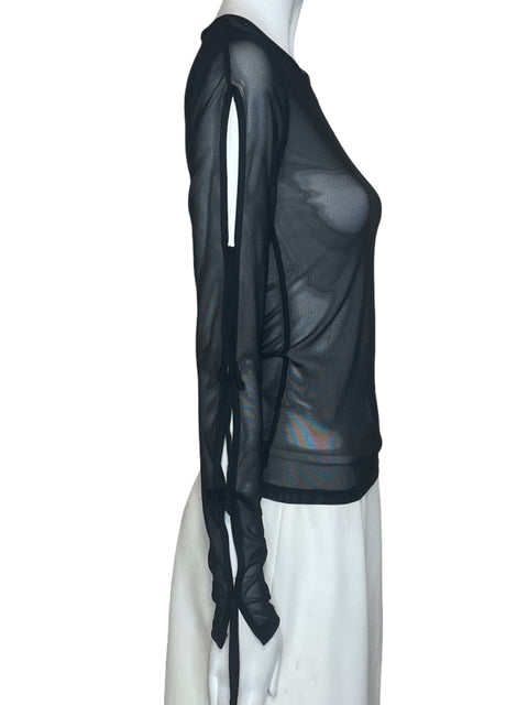 Blusa SevenSeven Manga Larga Negro- Talla S