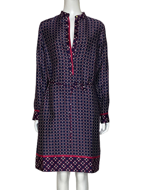 Vestido Ralph Lauren Satinado Rojo-Talla 2