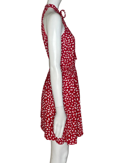 Vestido Tesoros TPS Halter Rojo- Talla S